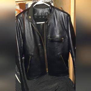 Vanson Model B Leather Motorcycle Jacket